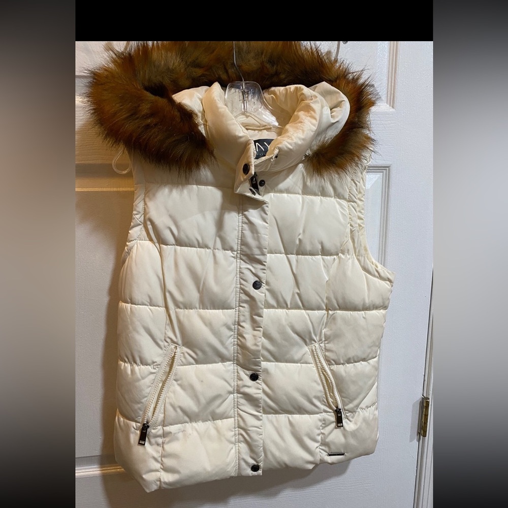 Puffer Vest Flaux Hoodie